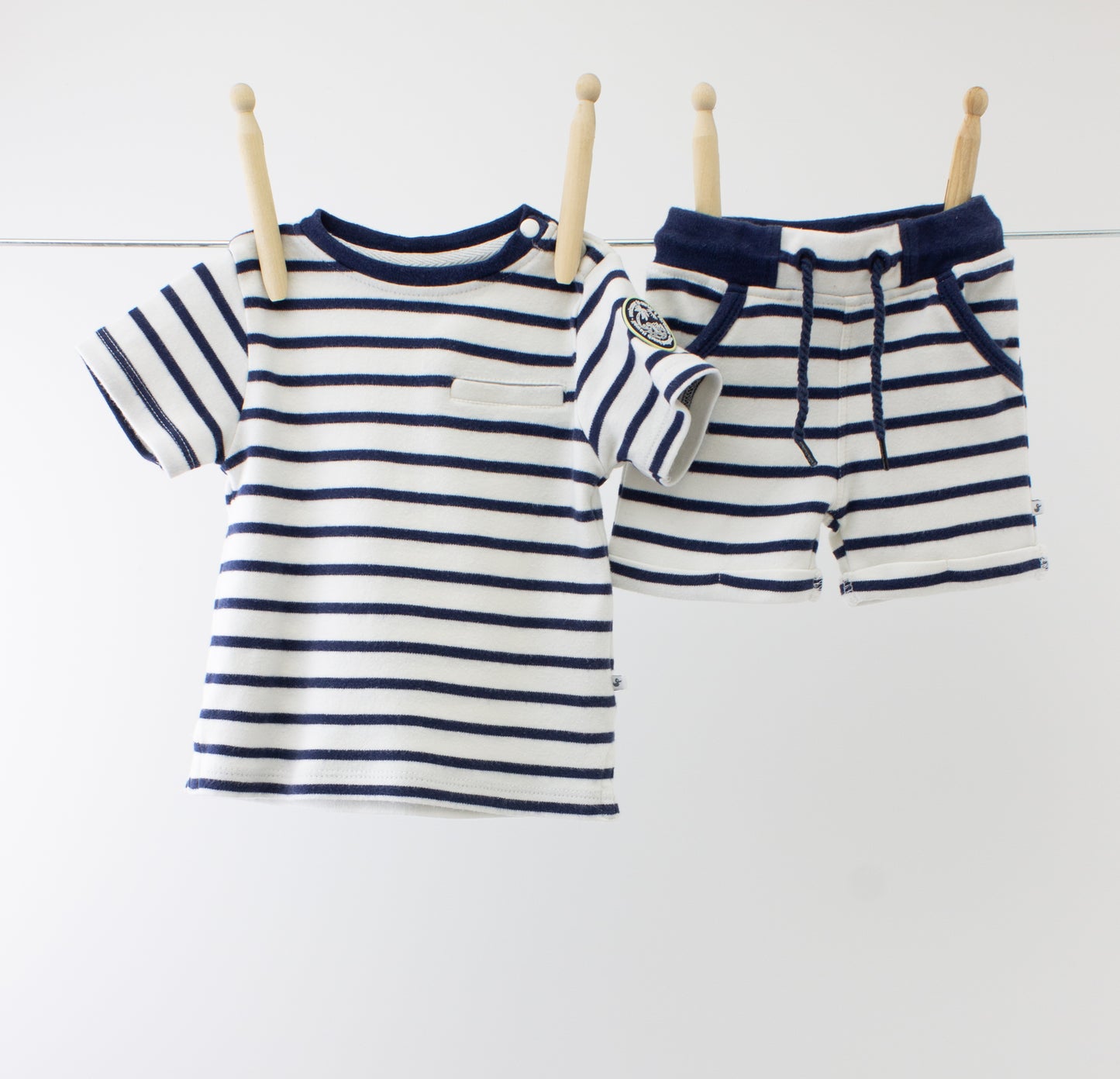 Ducky Beau - Set (shirt en korte broek)