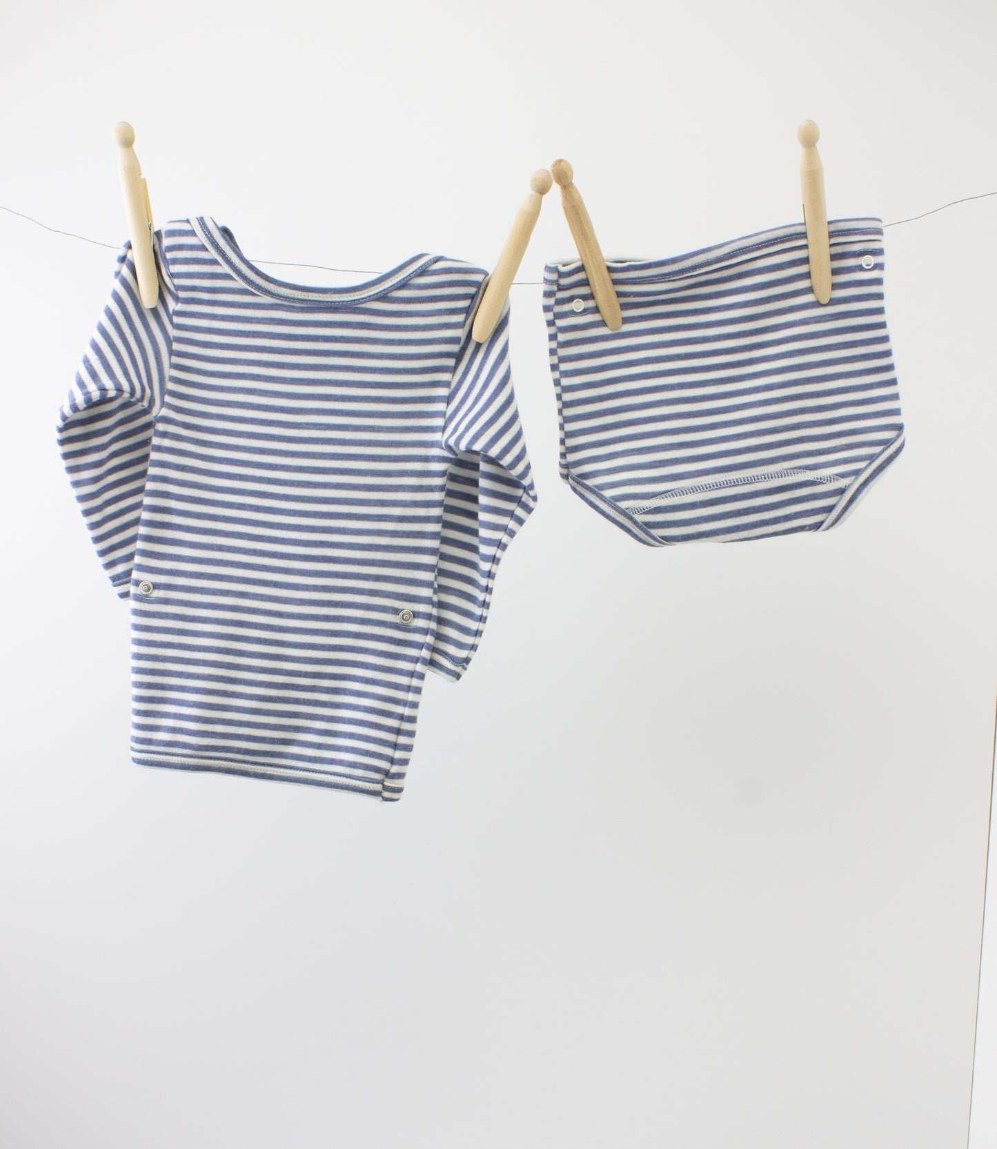 Petit bateau - Set (longsleeve en bloomer)